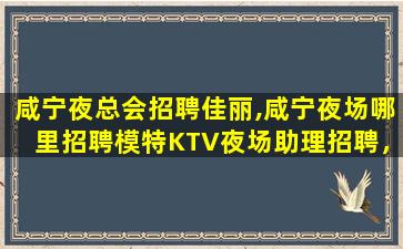 资阳夜场招聘